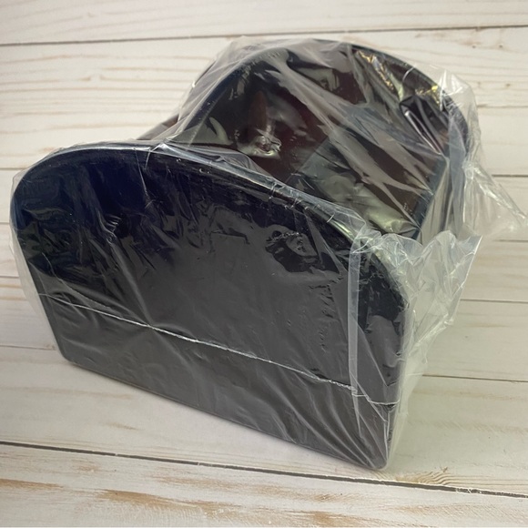 Home Essentials Tabletop Remote Caddy 360 Degree Swivel Rose Wood - Picture 3 of 6